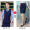 Women's two-piece color blue vest+suit skirt