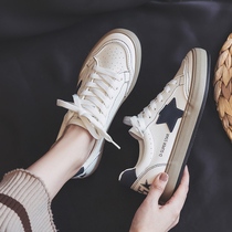 Hong Kong Tide Cards Little White Shoes Women 2022 Spring New 100 Hitch Casual Board Shoes Ins Sports Harbor Wind Board Shoes