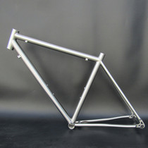 Titanium alloy bicycle rack titanium alloy road frame titanium alloy mountain frame ultra-light road car shelf