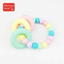 USA Mamimami Home Baby Molar bite gum Candy color bracelet gnawing non-toxic silicone baby toy
