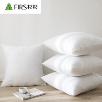 Shanshan cotton tribute satin cushion pillow core cotton pillow square cushion core feather velvet pillow square pillow pillow