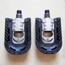 Bicycle pedals Folding portable pedals Folding pedals Aluminum alloy convenient folding pedals