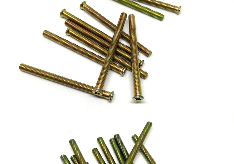 地插专用小平头螺丝m4地板座插底盒加长螺钉沉头4 6 8 10cm厘米mm