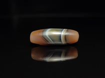 Antique Everest tube Pearl Manau silk Manau silk old beads Old Manau pearl Old Manau