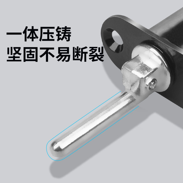 Zhanhan desk drawer lock ຄົວເຮືອນ triple lock ຕູ້ເອກະສານ lock ຫນຶ່ງ lock three drawer lock linkage ຕູ້ lock core