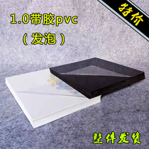 6-18 inch 1 0 black white with glue PVC album inner page consumables Photo studio post-production materials Recipe inner core