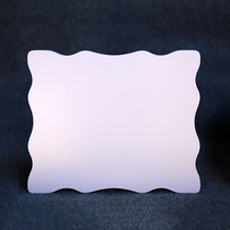 Korean crystal plate sealing edge strip plate painting porcelain Rafi blank plate Cailamina 10-inch Yamic ab glue factory