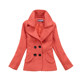 ພາກຮຽນ spring ແລະດູໃບໄມ້ລົ່ນຂອງແມ່ຍິງ Woolen ສັ້ນ Coat ແມ່ຍິງເກົາຫຼີ Lapel Woolen Coat Slim Fit Woolen Short Coat Temperament