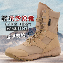 Summer lightweight combat training boots mountaineering hiking shoes Mens and womens mesh desert boots breathable outdoor sports boots high shoes