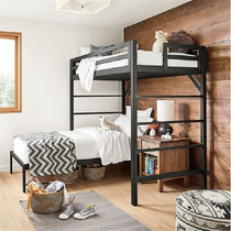 Upper floor of elevated sheets high and low adult interlaced 1 82 m child iron - art childrens attic up and down to make bed