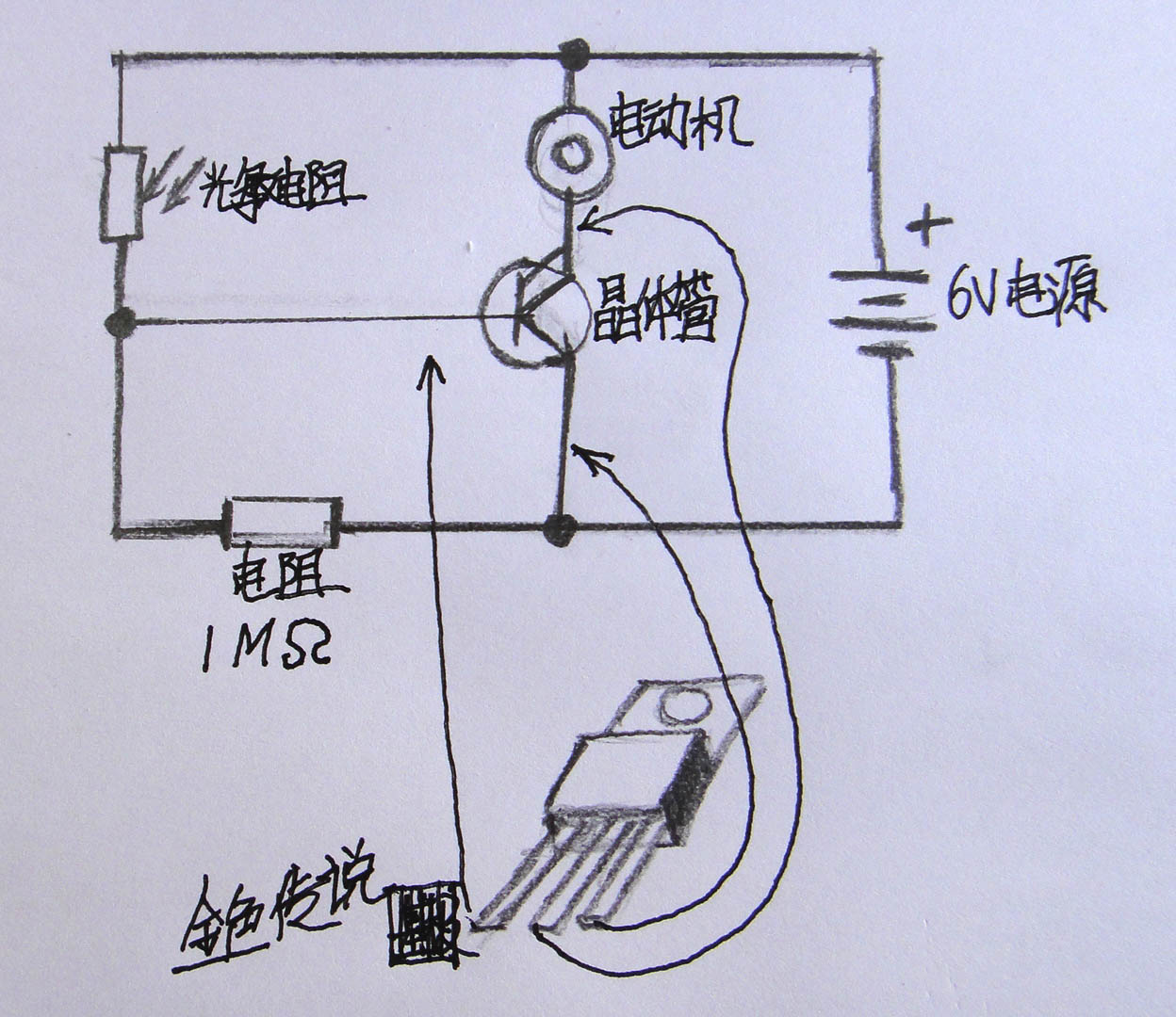 光敏电阻 光路传感器 光控开关 创意电子配件 电子diy配件 电阻器