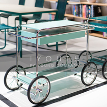 IYOUTH imported German minimalist Bauhaus brand TECTA drawer metal handmade cart dining room