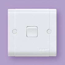 Hongyan switch socket Kangju A86 type one-open single-control single-link single-control Single-Channel small board switch panel