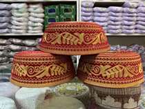 Big Red Prayer Hat Wedding Red Prayer Hat