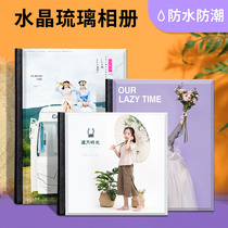 Crystal Photo Album Customized Personal Photography Wedding Photography Building Treasure Making Album High-end Photo Album Photo Memorabilia Making