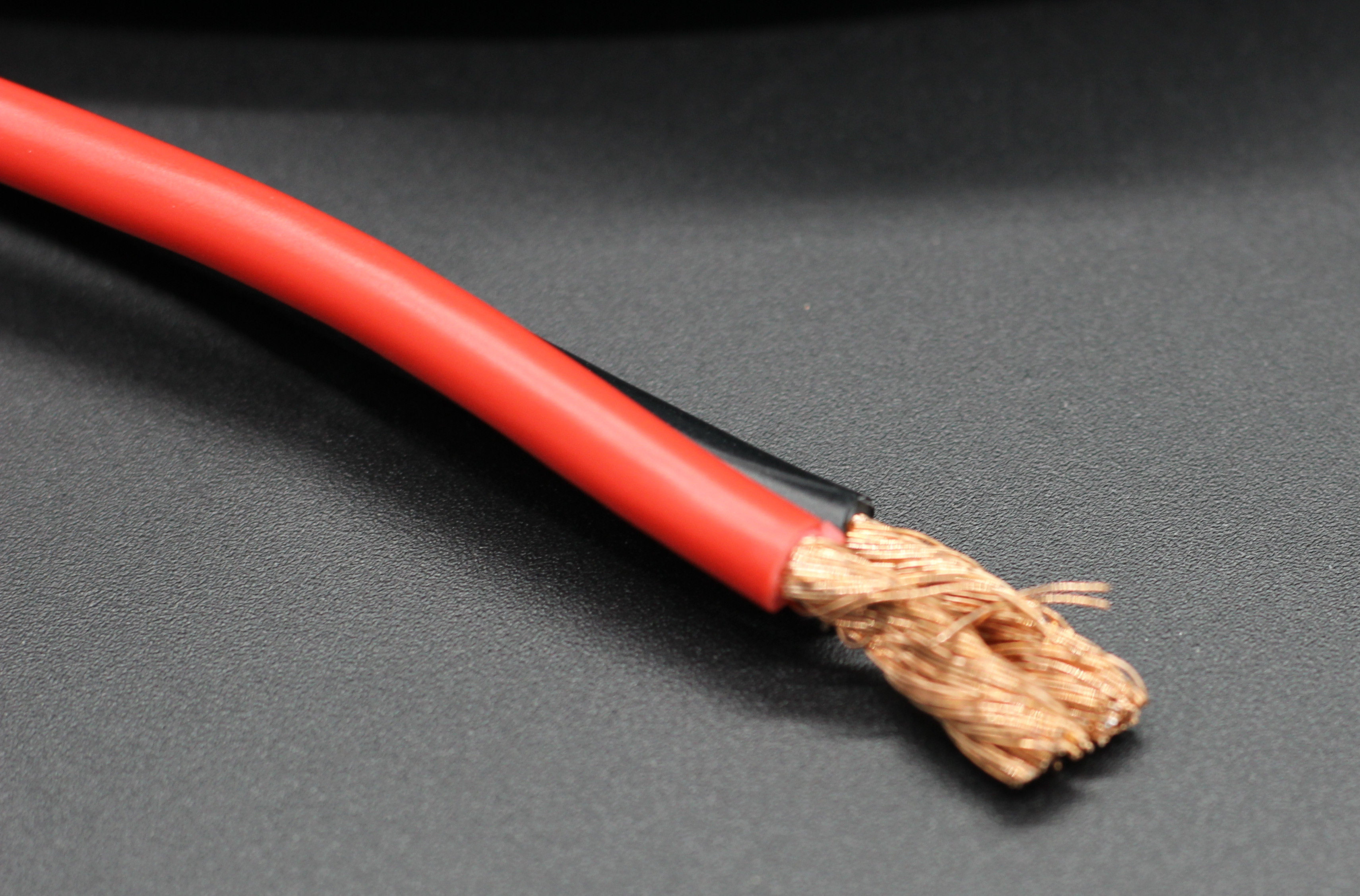 丹麦ortfon高度风铜银混编发烧音箱线 喇叭线 散线4平方