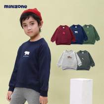 Mens and womens childrens sweaters spring and Autumn cartoon T-shirt pullover Mens and womens childrens warm tops pullover sweater fleece