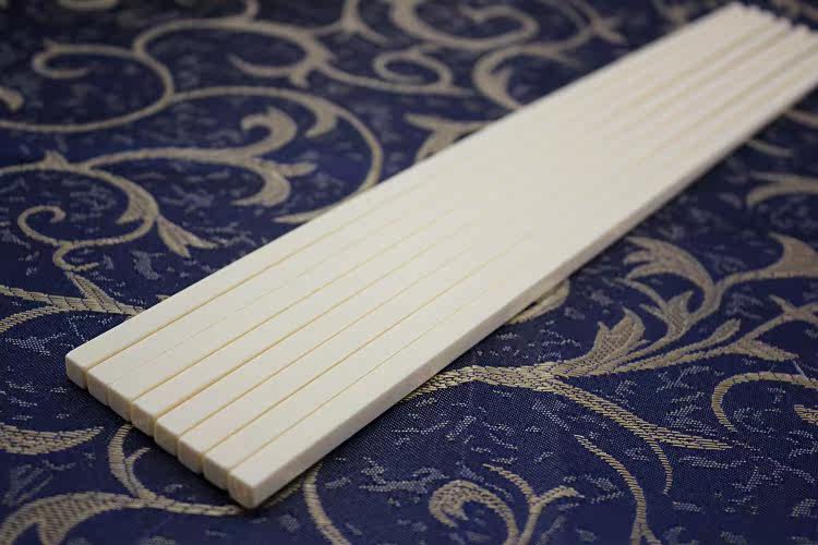 厂家促销 优质仿象牙密胺筷子 经济适用型家用合金筷子 10双套装