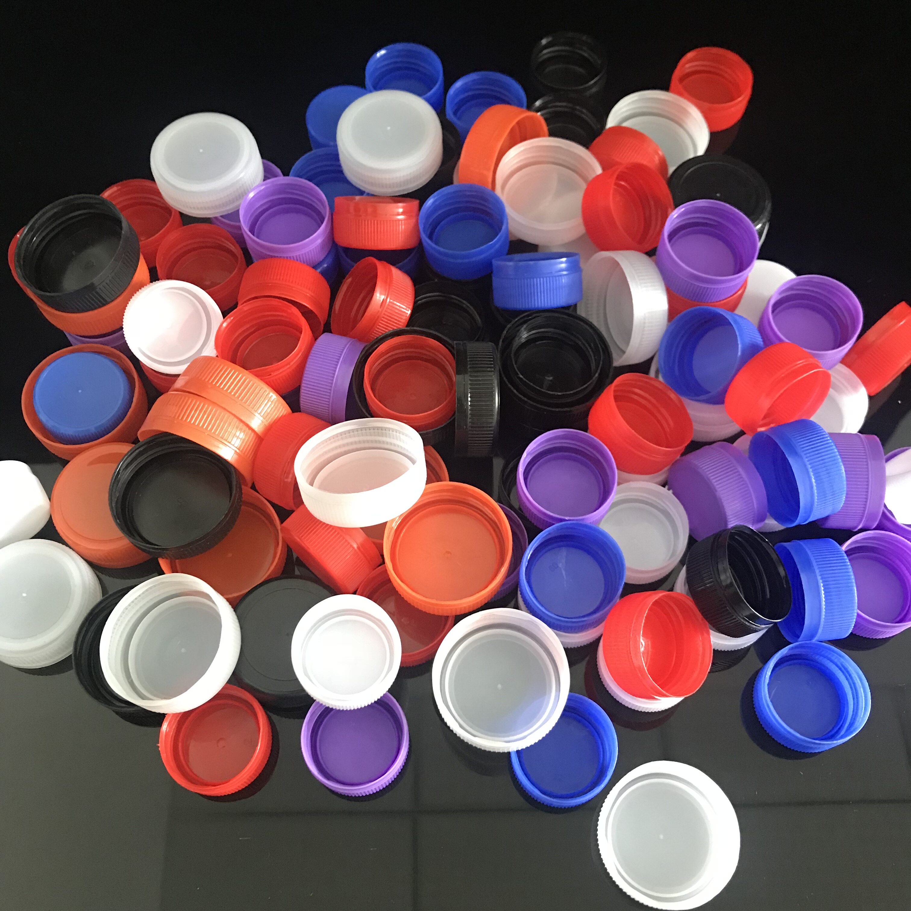 透明饮料塑料瓶盖 4.5cm牛奶玻璃瓶盖5.