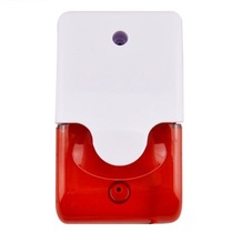 DC DC12V wired sound and light alarm high power voice alarm siren sound and light alarm number high decibel