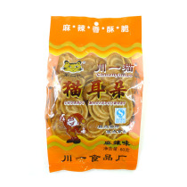 Shaanxi specialty Sichuan one cat ear 60g spicy puffed food 30 bags