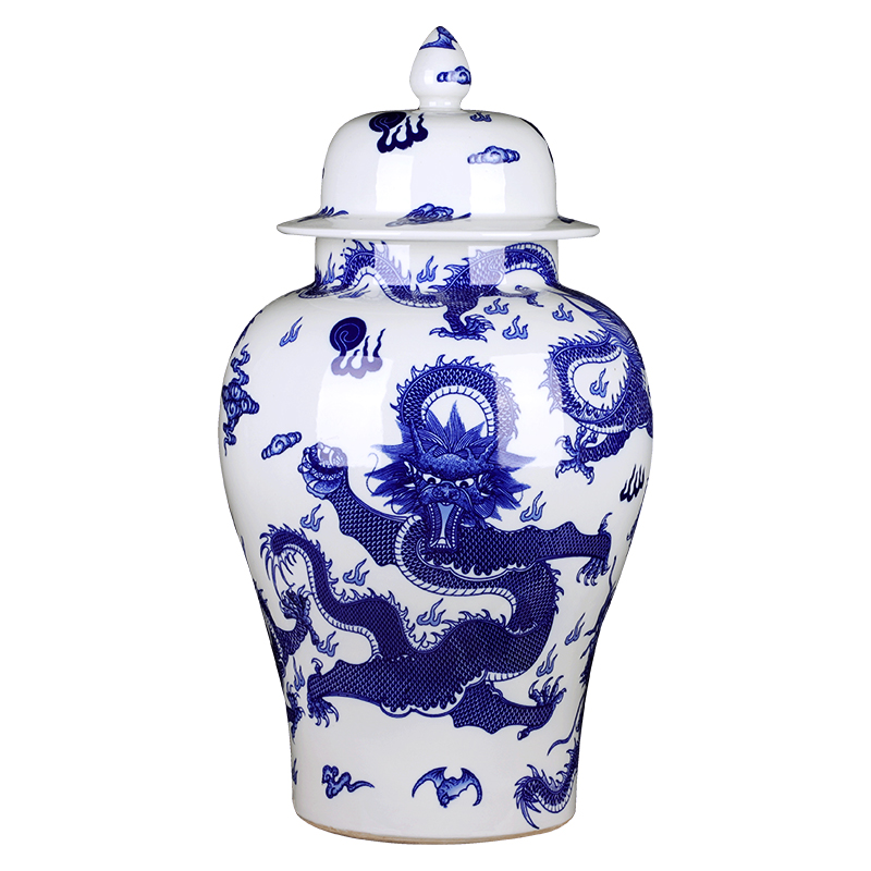 Jingdezhen ceramics archaize general storage tank jar airtight canister to candy jar household act the role ofing is tasted furnishing articles in the living room