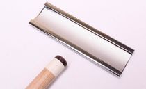 Table club steel plate leather head rub billiards black eight snooker arc rubbing leather head tool