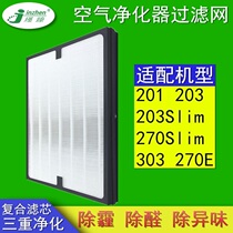 Adapt to blueair purifier Brueair purifier composite filter 280i 203 270E 303 filter