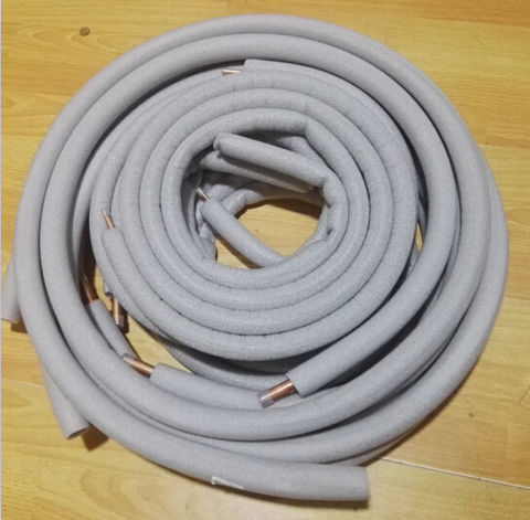 包邮厂家批发空调铜铝管 空调铝管 空调连接管 规格全1.5p 3-5米