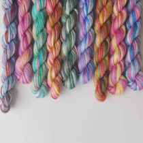 Asteroid hand-dyed gradient embroidery thread (Royalbrodrie France