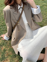 South Korean Superfire Fried Street Little Subsuit Jacket Woman 2022 Early Spring Advanced Design Sensation Little Western Suit Blouse