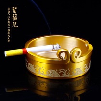 Pure copper ashtray Copper crafts household creative handmade personality ornaments Living room multi-functional home decorations