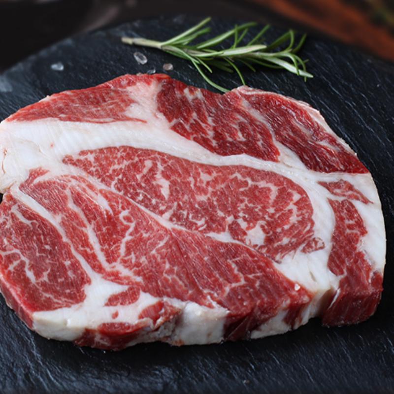 绝世美国精选原切谷饲上脑牛肉10片_热品库_性价比 省钱购