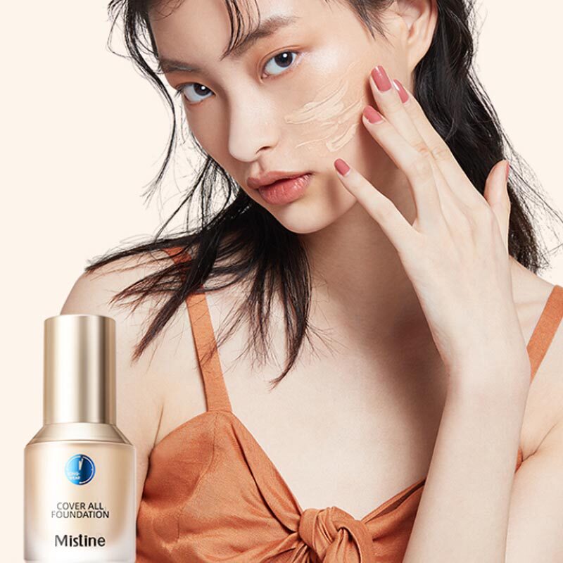 泰国mistine蓝盾粉底液