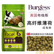 Spot buggers rabbit grain Burgess Buggs rabbit grain mint rabbit grain 2kg feed
