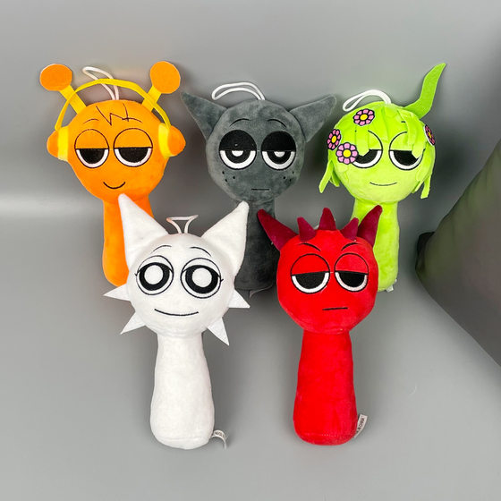 Rhythm Box Game Plush Toys Simon Olun Little Kim Klark Sprunki Music doll doll
Rhythm Box Game Plush Toys Simon Olun Little Kim Klark Sprunki Music doll doll