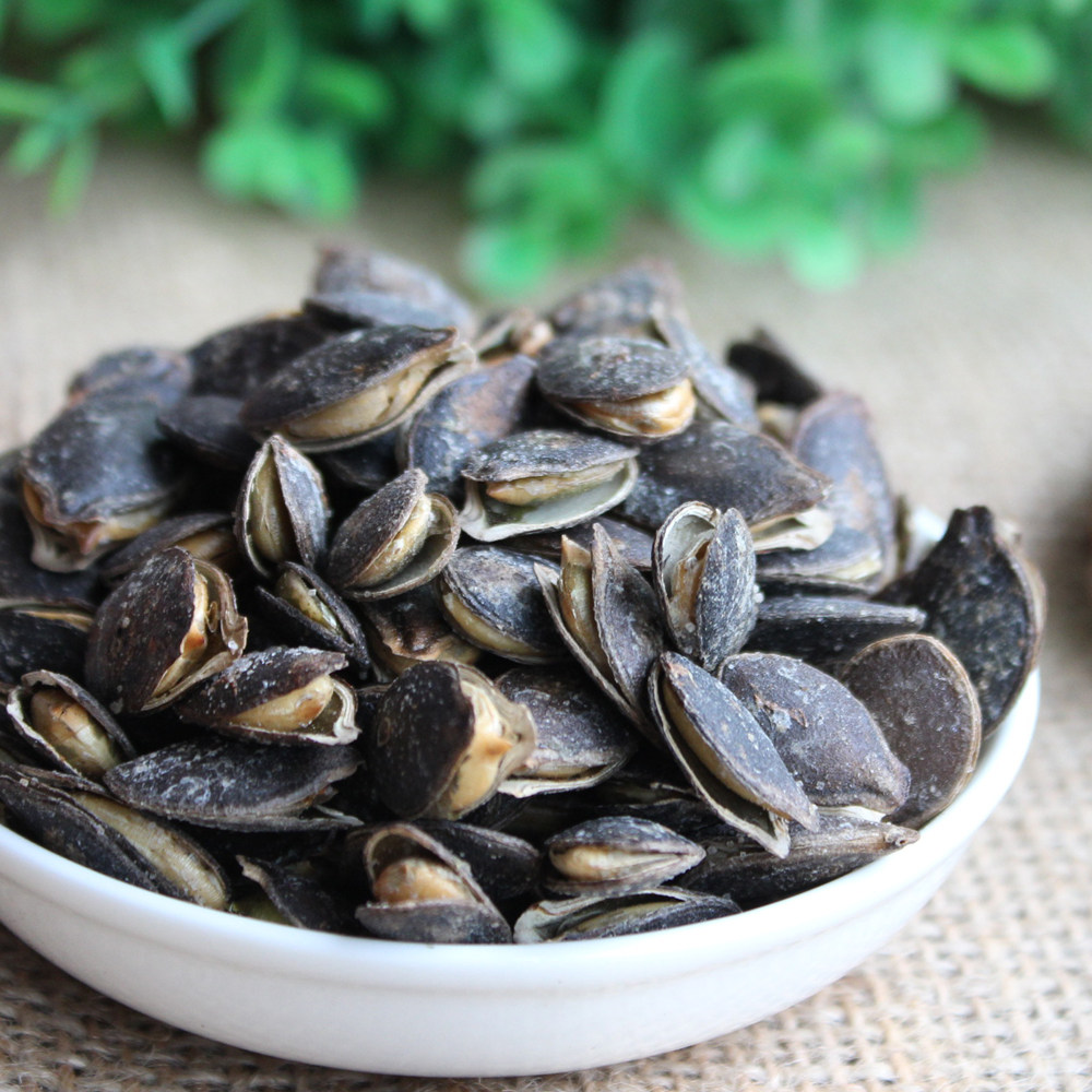 【天天特价】新货开口笑黑金刚南瓜子500g熟南非瓜籽零食特产