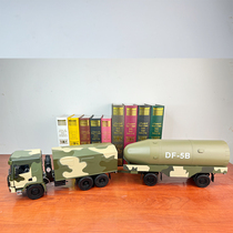 1:24 Shaanxi Steam X3000 Military Card Dongfeng -5B DF-5B Missile Transporter Alloy Model Finished Military Pendulum