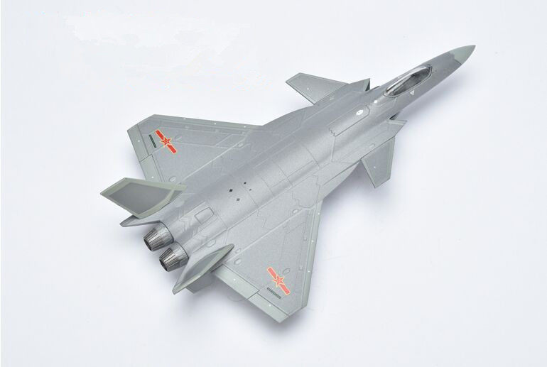 1:144歼20战斗机飞机模型航模摆件