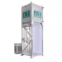 304 stainless steel emergency shower combined shower and eyewash room