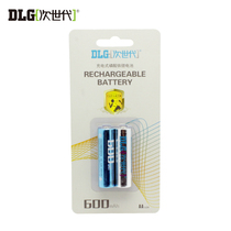 Generation 5th 3 2v lithium phosphate 14500 charged lithium battery 600mAh and charging suit loading block