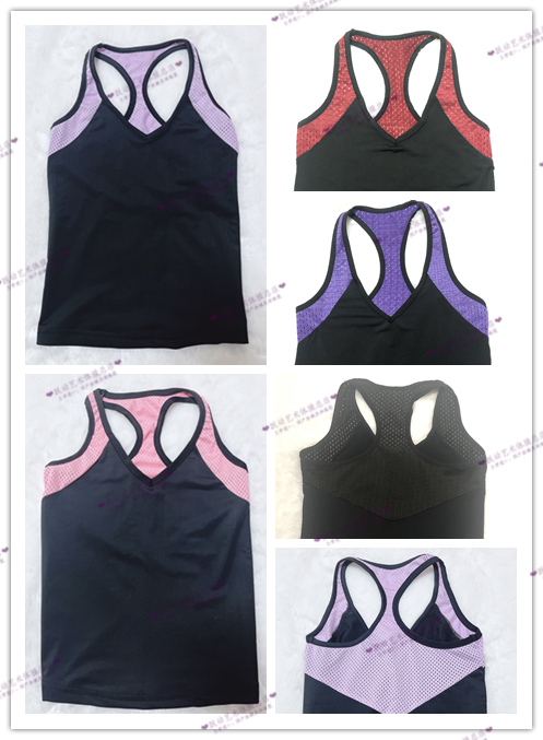 (Leap Art Gymnastics) Art Gymnastics Training Vest Training Suit Tips Collar Splicing