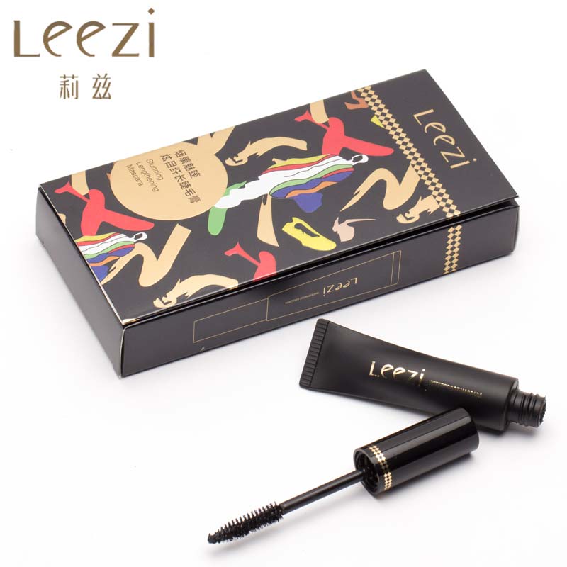 leezi/莉兹纤长不晕染睫毛膏浓密卷翘大眼睛增长不打结防水正品产品展示图2