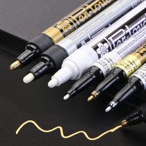 Sakura paint pen white gold silver marker star signature hand painted Waterproof high gloss painting brush