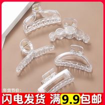 South Korea Pins Hairpin Clip Clip Head Accessories Hair Clip Rear Brain Spoon Day Series Hair Big Grab Clip Bath Shark Clip