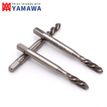 Japanese YAMAWA metric white fine teeth left tooth spiral wire tapping M3M4M5M6M8M9 reverse tooth machine tap