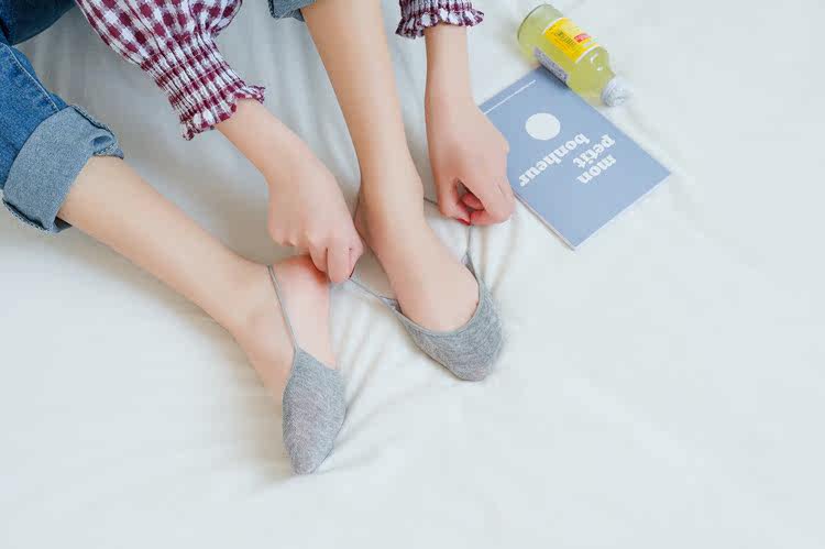 船袜女鞋袜浅口超薄全隐形鞋袜袜 高跟纯棉单纯棉冰丝船袜夏季袜