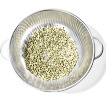 Coffee bean cooling plate Raw bean plate Stainless steel mesh drying hole 26cm fruit water control basin