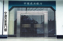 Ningbo custom-made stainless steel rolling door connection rolling door mesh type rolling door electric remote control garage door