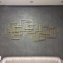 Wrought iron wall decoration three-dimensional wall wall decoration pendant creative home living room European-style entrance TV background wall decoration